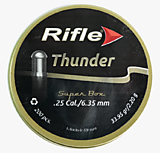 Пуля пневм. RIFLE Field Series Thunder 6.35mm 2,20 гр. (200шт)