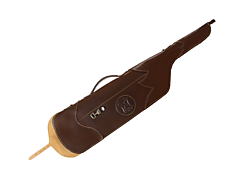 Чехол ИЖ-27 штучный кожа коричневый