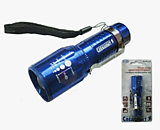 Фонарь ручной "СИБИРСКИЙ СЛЕДОПЫТ-Вега" с зажимом, 1L, zoom, 3хААА/160/120/