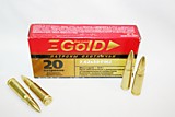 Патрон 7,62х39 (FMJ лат.гильз. 8 гр.( БПЗ GOLD) 20шт (М93-22)