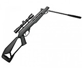 Винтовка пневм. Crosman FIRE (переломка, пластик, NP, прицел 4*32, модератор ), кал. 4,5м