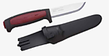 Нож Morakniv PRO C , углеродистая сталь , резиновая ручка с красной вставкой