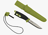 Нож Morakniv Companion Spark Green (с огнивом)																