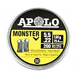 Пуля пневм. APOLO "Monster", для винт., 5,5 1.6 гр. (200 шт.)										