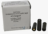 Патрон 10х28 (резин.пуля) Спорт АКБС 73/23,16/24,92/24 (25шт)