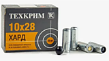 Патрон 10х28 (резин.пуля)  Техкрим Maximum Хард 1г. 01У,06У (20шт)