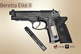 Пистолет пневм. Beretta Elite II (черный)