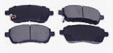 Колодки торм.задн.(т/сLucas)BB0265__ TOYOTA COROLLA   IX (E120)  VIII (E110)2001 - 2007