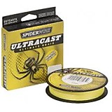 Леска плетеная SPIDERWIRE "ULTRACAST" 0.12mm (110m)(9.1kg)(8 Carriers)(желтая)