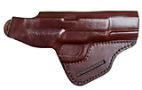 Кобура поясная мод. A Гроза P-03 / кожа / коричневый