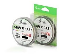 Леска плетеная ALLVEGA "Super Cast  X8" 150м 0,185мм (11,8кг) (Multicolor)
