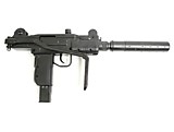 Пистолет пневм. IWI Mini UZI, 4.5мм, (метал, черный, ВВ, Blowback, складной приклад)