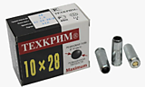 Патрон 10х28 (резин.пуля) 91Дж Техкрим Твердая пуля (01ТМ)(05У) (20шт)