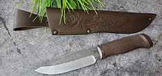 нож Хищник (ков. 95 х18)рук. эластрон