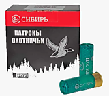 Патрон СИБИРЬ 12/70 охот. дробовой №7,5 Спортинг Premium 28г (05С-24)